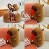 Adorable Yellow Capybara Plush Toy Soft And Cuddly Stuffed Animal Pillow Gift