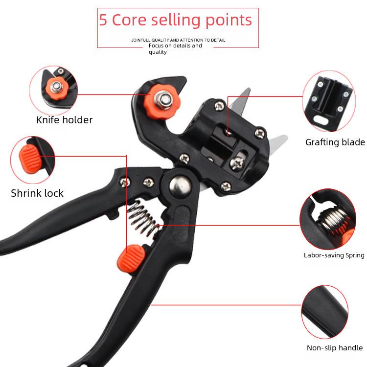 Fruit Tree Seedling Grafting Machine with Blade and Shears