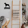 Dog Key Rack Hanger Metal Wall Art Hanger Metal Mounted Hook Pet Clothes Key Wall Rack Holder Hangers Bathroom Coat Hanger