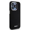 DKNY DKHMP15LSMCHLK iPhone 15 Pro 6.1"black/black hardcase Liquid Silicone Small Metal Logo MagSafe
