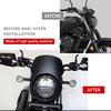 GOLDFAUST CL 250cc 500cc Бикини-обтекатель - Матовый черный, Глянцевый черный, Углеродно-черный - Передний обтекатель мотоцикла (Черный углерод)