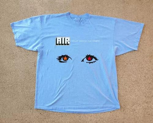 AIR French Band Kelly Watch the Stars Gift For Fan T Shirt Full Size S-5XL