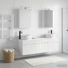 Bathroom Cabinet Set 5 pcs White 50 x 14.5 x 70 cm