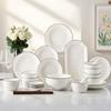 Скандинавский фарфоровый столовый сервиз