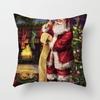 40/45/50/60cm Christmas Cushion Cover Christmas Ornament Home Christmas New Year Gift Pillow Case