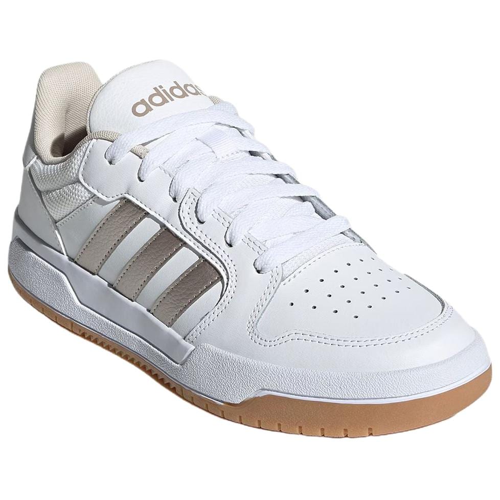 Adidas ENTRAP Textile, Synthetic Leather Low top Skateboard Shoes Unisex White Gold JP9960