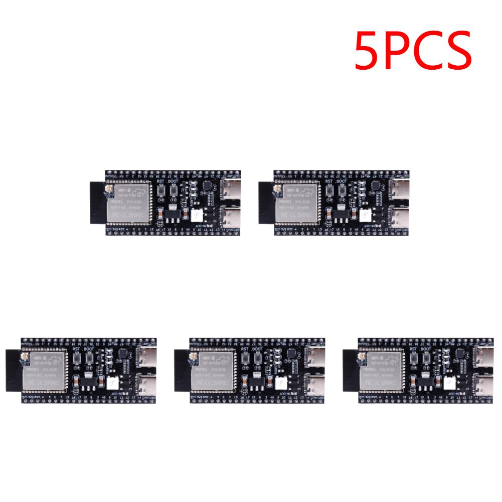 Двухпортовая Type-C плата разработки ESP32-S3 2,4 ГГц Wi-Fi модуль для Arduino ESP IDF ESP32-S3-WROOM-1 N8R2 N16R8 44 контакта 8 МБ PSRAM ESP32 S3