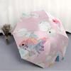 1pc Goldfish Bubbles Automatic Opening/Closing Folding Umbrella with 8 Ribs, Portable Sunshade Umbrella Birthday and Holidays gifts yy250105105