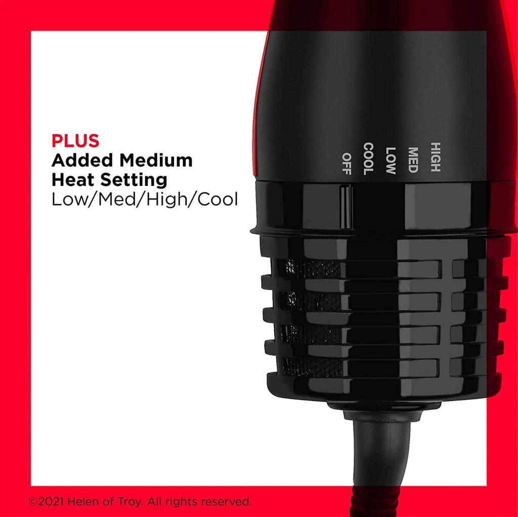 Фен-щетка REVLON с турмалиновой ионизацией RVDR5298JPBLK