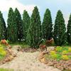 Макет Complete Trees Layout Model Пластиковый SL-16059 Деревья