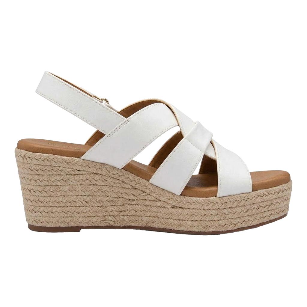 Lotus Shoes Womens/Ladies Reina Criss-Cross Wedge Sandals
