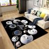 Барабанная установка, ковер с музыкальными инструментами, большой ковер, ковер для гостиной, спальни, дивана, коврик для украшения, кухонный нескользящий напольный коврик