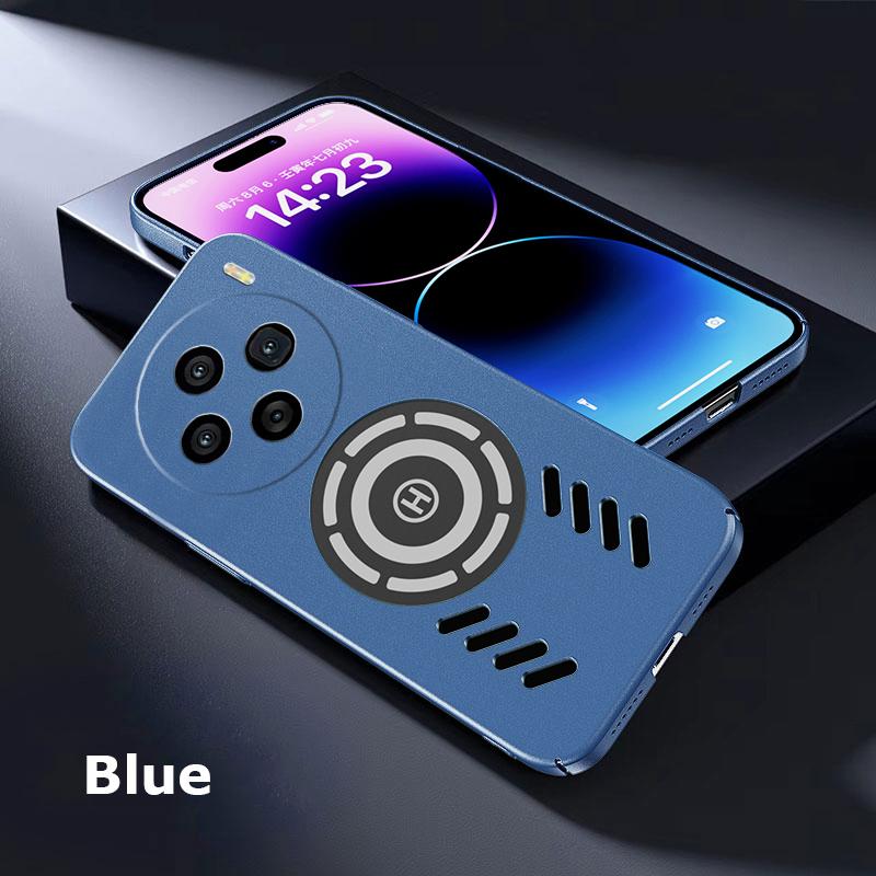 Для vivo X100 X100s X90 X90s X80 X70 Pro Plus Rock Sand Ice Магнитный теплоотводящий матовый чехол для ПК с защитой от отпечатков пальцев дышащий охлаждающий чехол Shell