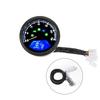 Universal Motorcycle 12000RMP LCD Speedometer Odometer Tachometer W Sensor 1-4 Cylinders Motorbike Gauge Motorcycle Digital Dash