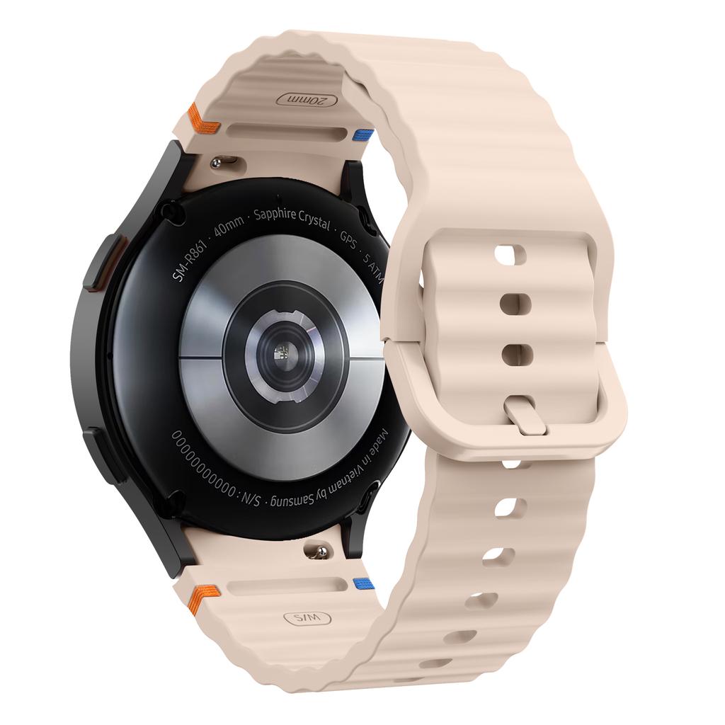 Оригинальный силиконовый ремешок для Samsung Galaxy Watch 7 FE 6 4 Classic 5 pro 44 мм 40 мм 43 мм 47 мм 45 мм браслет Galaxy Watch6 7 ремешок
