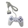 Классический игровой контроллер для PS1 для PlayStation1 Игровой контроллер Проводной геймпад Белый цвет
