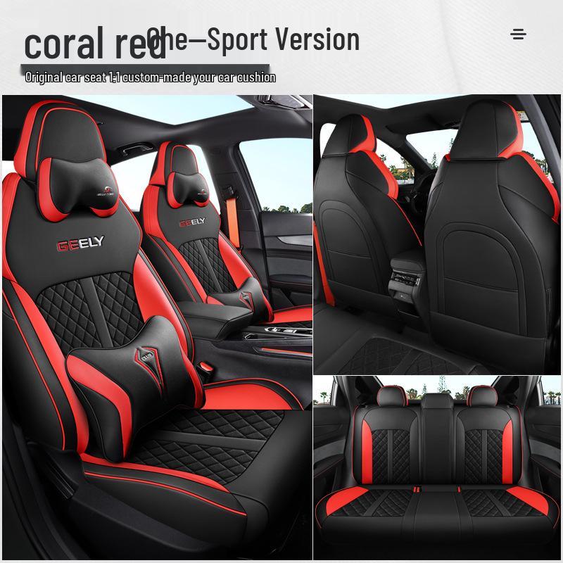 Binrui COOL Спортивный автомобиль Полный комплект подушек сидений с полным охватом - Универсальная посадка для всех сезонов
