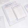 Durable Memo Clipboard Transparent Paper Organizer INS File Folder  Stationary