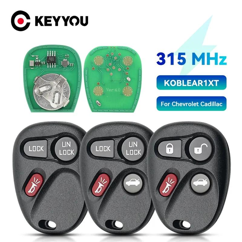 KEYYOU KOBLEAR1XT С батарейкой Для Chevrolet Silverado Suburban S10 Tahoe Подходит для GMC Yukon Sierra Для Buick 315 МГц Пульт дистанционного управления Вход без ключа