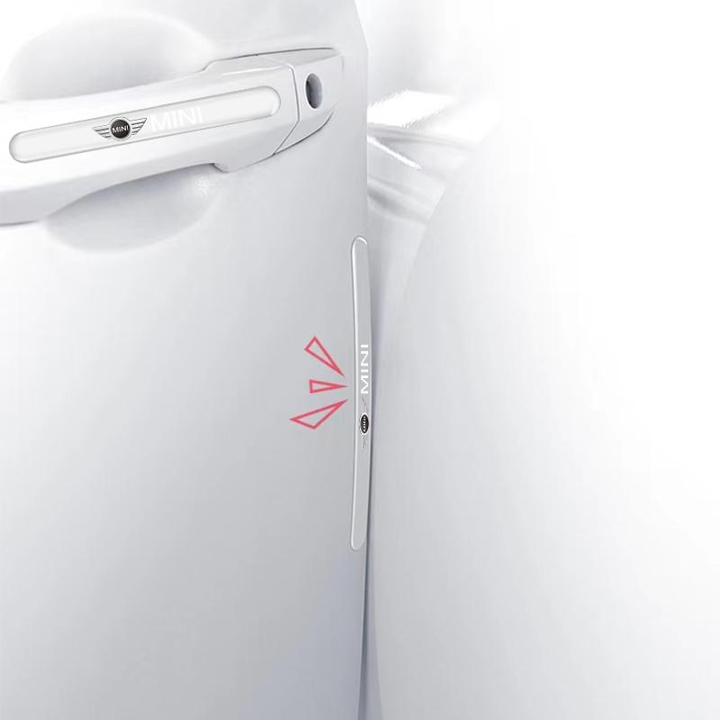 4Pcs Car Door Handle Protector Sticker Auto Styling For BMW Mini Cooper F54 F55 F56 R56 R60 SONE Roadster Clubman Coupe