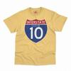 Interstate 10 Louisiana T-Shirt and Kids Tshirt - Classic Heavy Cotton