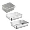 Reliable Stainless Steel Food Trays for Kitchen and Food Service Professionals