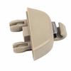 2x Зажим-крючок для солнцезащитного козырька для VW Polo Passat Skoda Seat 2012-2015 6R0857561Y20 Автомобильные внутренние зажимы-держатели для солнцезащитного козырька