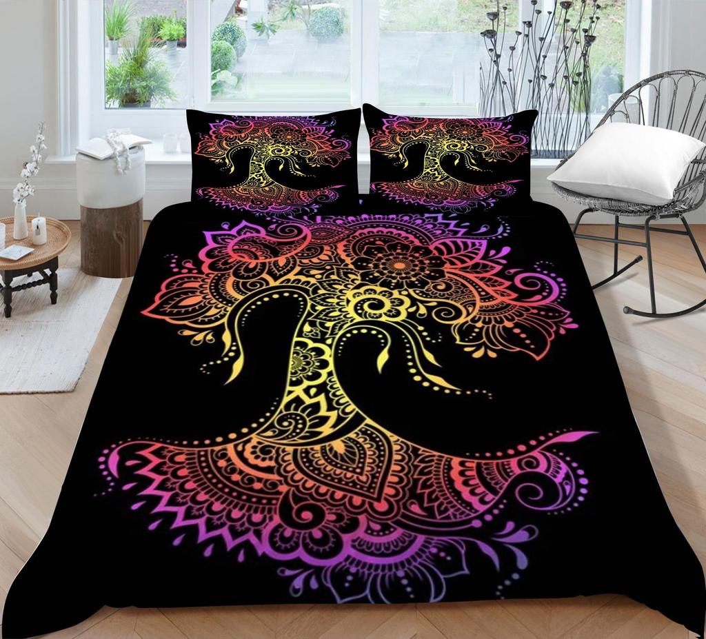 Bed Cover Boho Bedding Cover Suit Bohemian Duvet Cover Highend Quilt Cover Children Single Size Home Bed Clothes