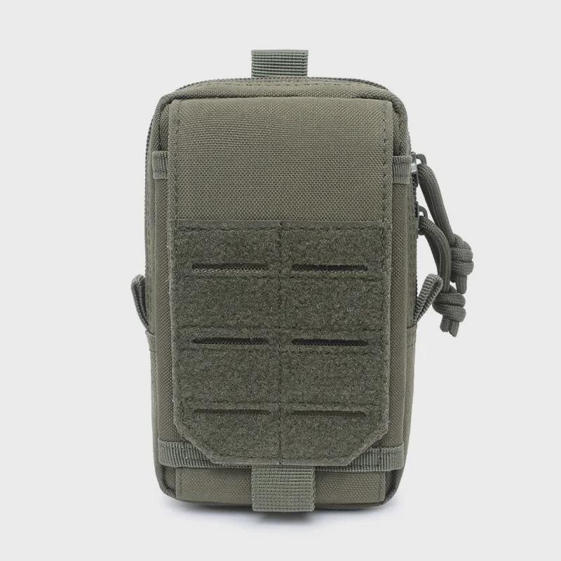 Tactical MOLLE Mobile Phone Waist Bag - EDC Outdoor Military, Cycling & Accessories Pouch