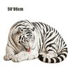Imitation Cashmere Tiger Floor Mat 3D Special-shaped Animal Shape Mat Bedroom Door Mat  Home Decor