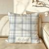 Art PPlaid PPatterns Cushion Cover Pillow Case Antidustmite Pillowcase Silky Short Plush Sofa Cushion Cover hot