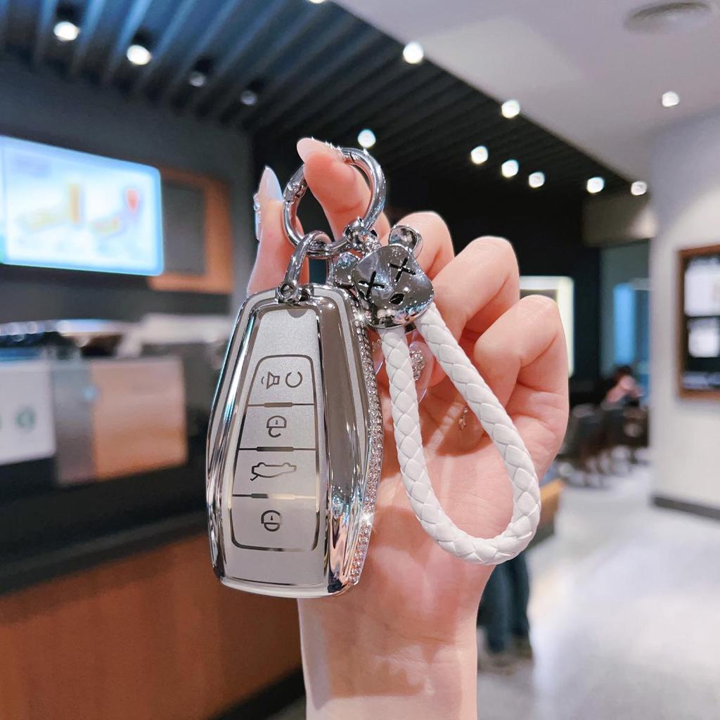 Совместимый чехол для ключа автомобиля Geely для Emgrand GS, Xingrui, Xingyue L, Binyue S, Boyue, GL Vision, X6 Binrui