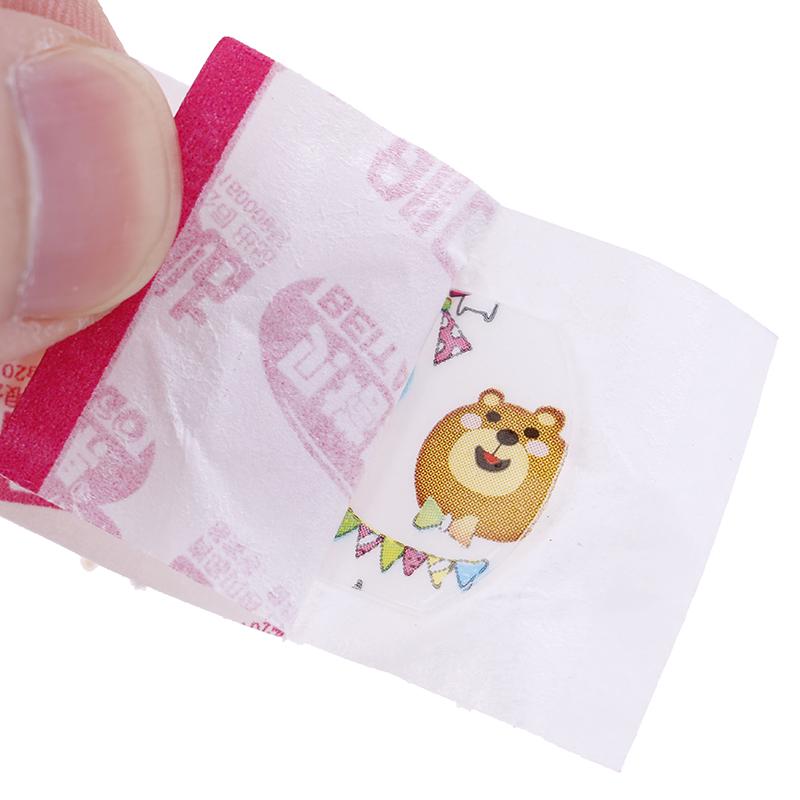 120 шт. дышащие прозрачные полиэтиленовые мультяшные пластыри, клейкие бинты, наклейки