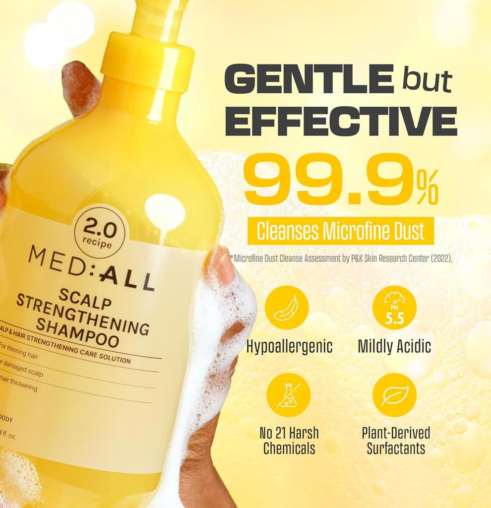 MED:ALL RCP-10 Шампунь от выпадения волос Anri-Hair Loss Shampoo 2.0 300 мл