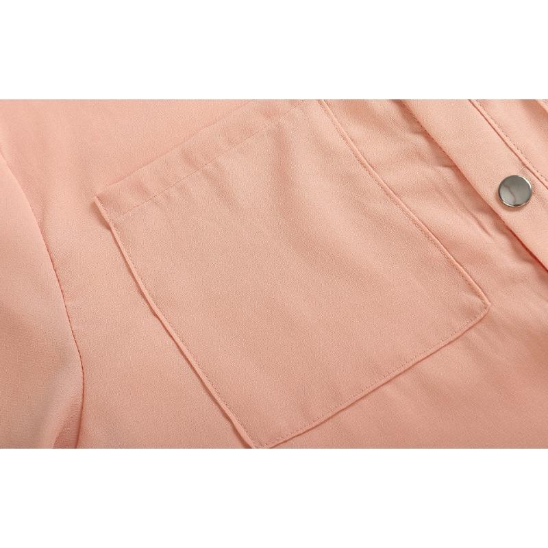 Весенне-осеннее женское платье, тонкое длинное платье с длинным рукавом и завязкой на пуговицах