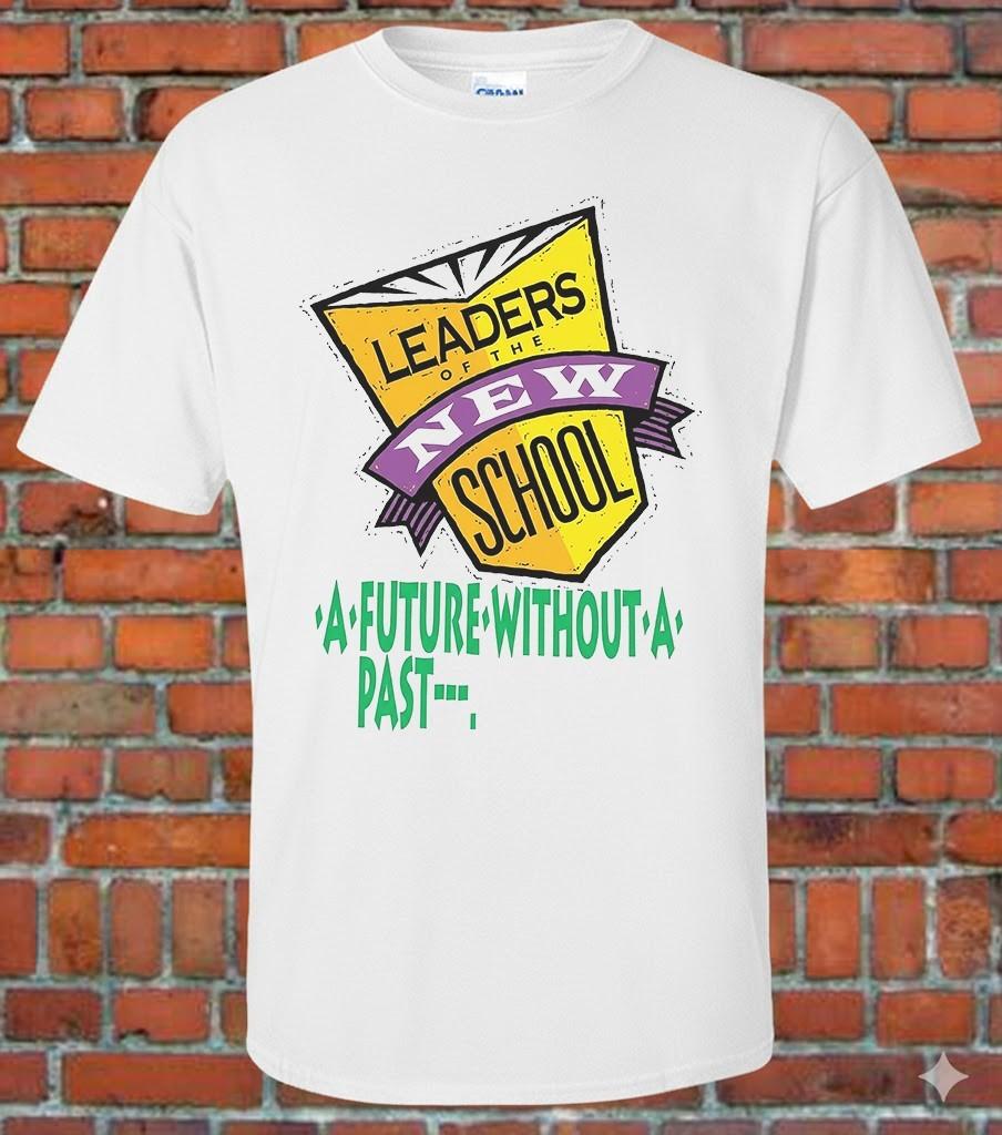 Leaders of the New School logo Bootleg Tee Graphic TShirt