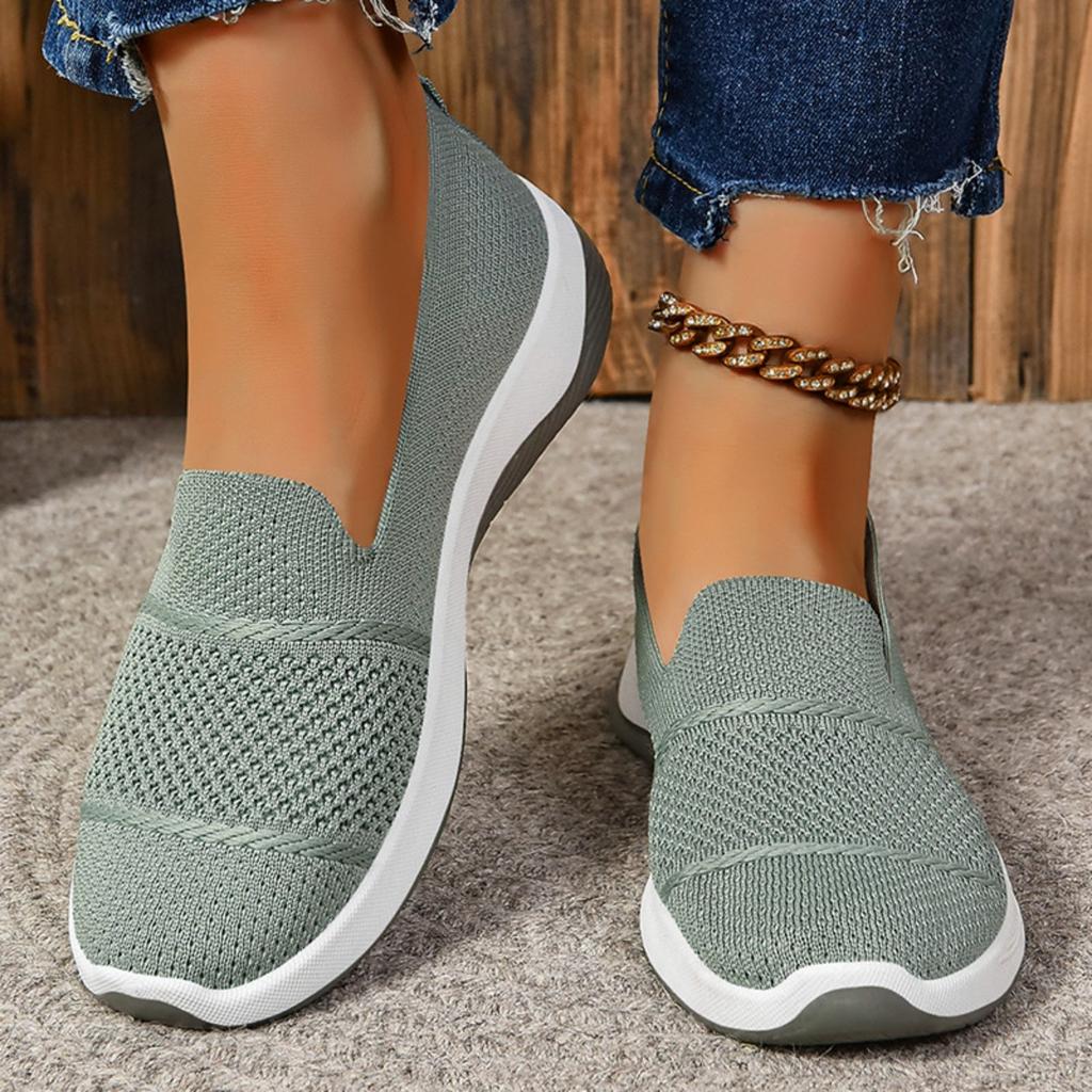 Versatile Soft-soled Soft Surface Shoes,Lazy One Foot Stirrup,Casual Fashion Bean Shoes,Flat Casual Single Shoes