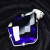A+ Quality 87.5 Ct CERTIFIED Tanzanite 925 Sterling Silver Blue Fancy Pendant MY-PD-118-NS