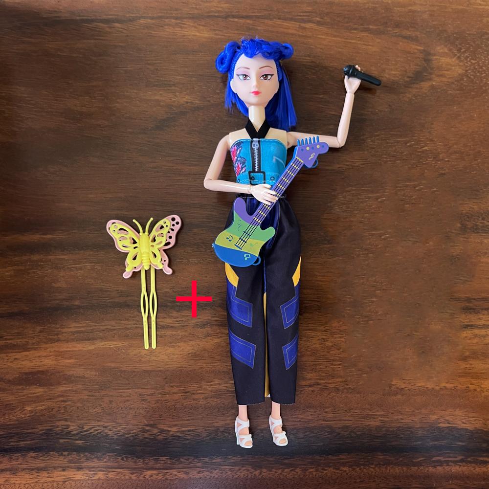 Kpop Охотники на демонов Фигурка Игрушка Руми Мира Зои Красивая Принцесса Куклы Девочки Пластиковая DIY Игрушка для Девочки В наличии =-/-