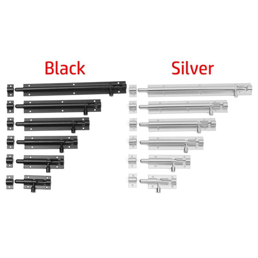 Various Sizes Aluminum Zinc Zinc Alloy Gate Safety Gate Lock Cabinet lock Barrel Bolt Anti-theft Lock