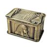 Vintage Egypt Pharaoh Metal Relief Jewelry Box Egyptian Gift Storage Case Home Art Craft Decoration Organizer Casket Chest