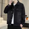 Men's 2024 Spring/Autumn Denim Jacket - Durable, Casual, and Stylish for Construction Site Wear
