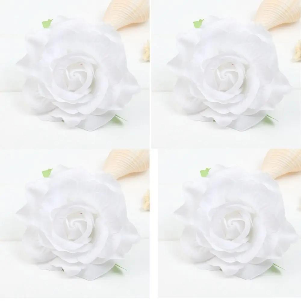 1PC Elegant Bridal Rose Flower Hairpins Barrette Wedding Bridesmaid Brooches Party Fashion Hair Clips Hair Styling Accessories