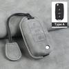 Для VW Volkswagen Polo Golf Passat Beetle Tiguan Skoda Octavia Kodiaq Seat Leon Altea Бесключевой кожаный чехол-обложка для складного автомобильного ключа