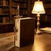 Изысканные Металлические Закладки для Книг Луна и Драконий Клинок, Креативные Нескользящие Персонализированные Книжные Подарки, Маркеры Страниц для Фанатов Фэнтези, Гравированные