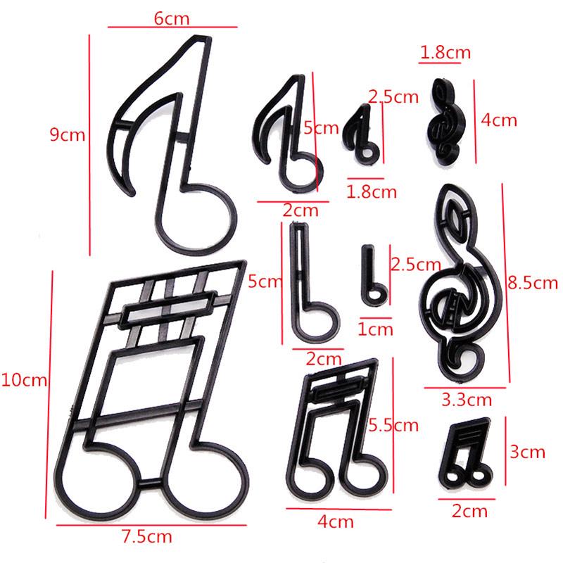 Инструменты для украшения торта Vogue, кондитерские принадлежности, формочки для печенья, формы для помадки, животные, пластик, музыка, кондитерский инструмент, 1 набор, воздушный шар