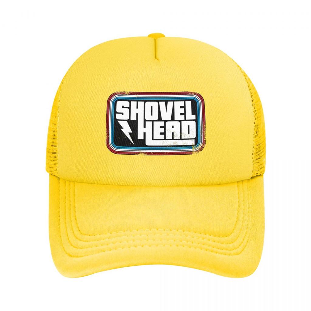 Бейсболки ShovelHead Ретро Дизайн Сетчатые Кепки Спортивные Солнцезащитные Кепки Мужские Женские Кепки