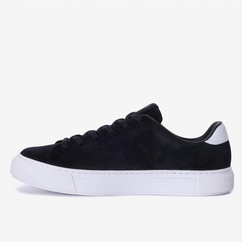 Fred Perry B71 Замшевые Современные Кроссовки Темно-синие
