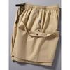Parka Shorts Men Summer New American High Street Large Pocket Pants Abrasion Resistant Anti-Wrinkle Loose Straight-leg Cropped Pants