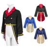 Stage Performance Costume Kids Boys Long Sleeve Turn-Down Collar Jacket Tailcoat Prince Cosplay